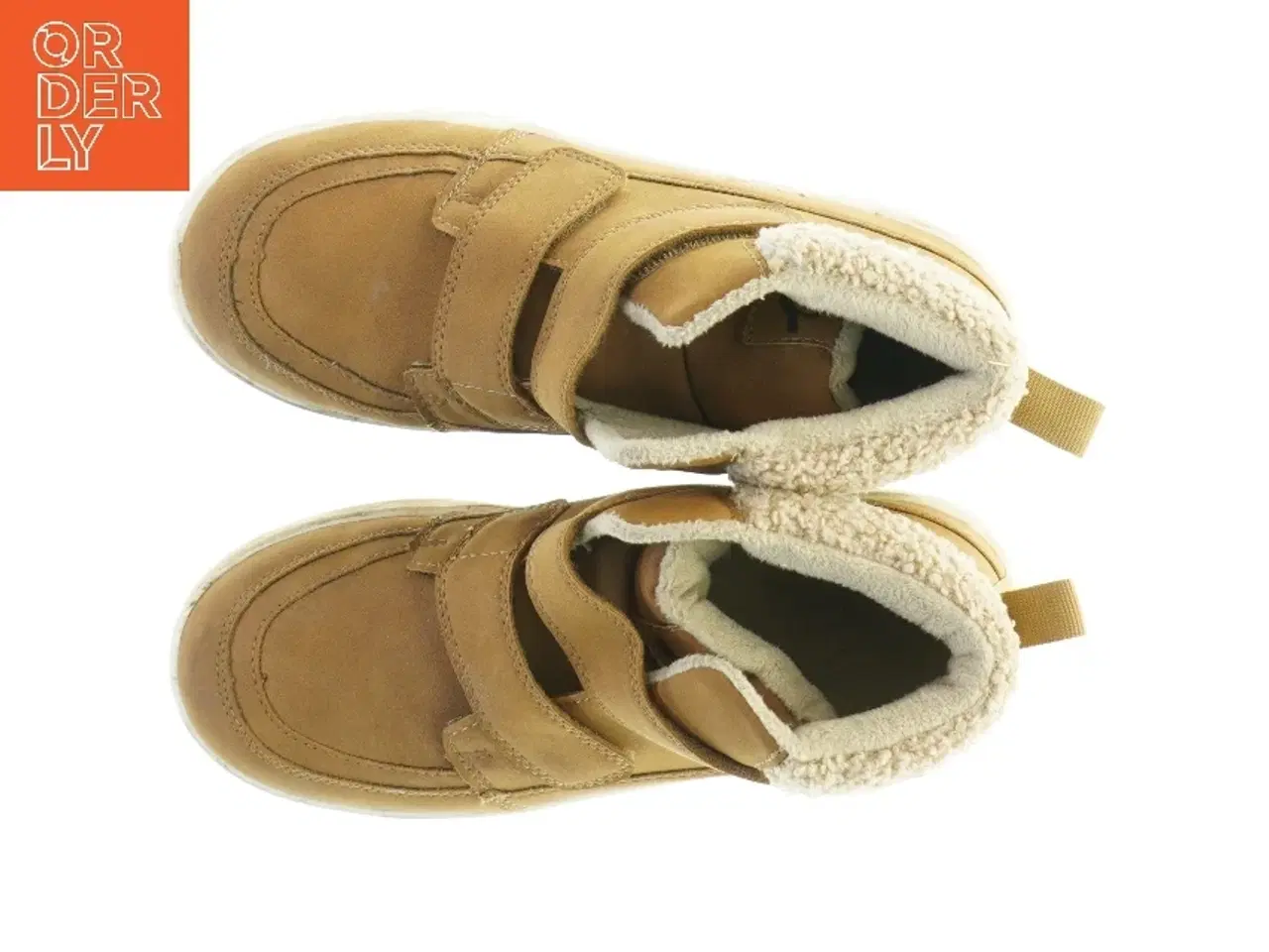 Billede 2 - Brugte børnestøvler med velcrolukning fra H&M (str. 33 cm)