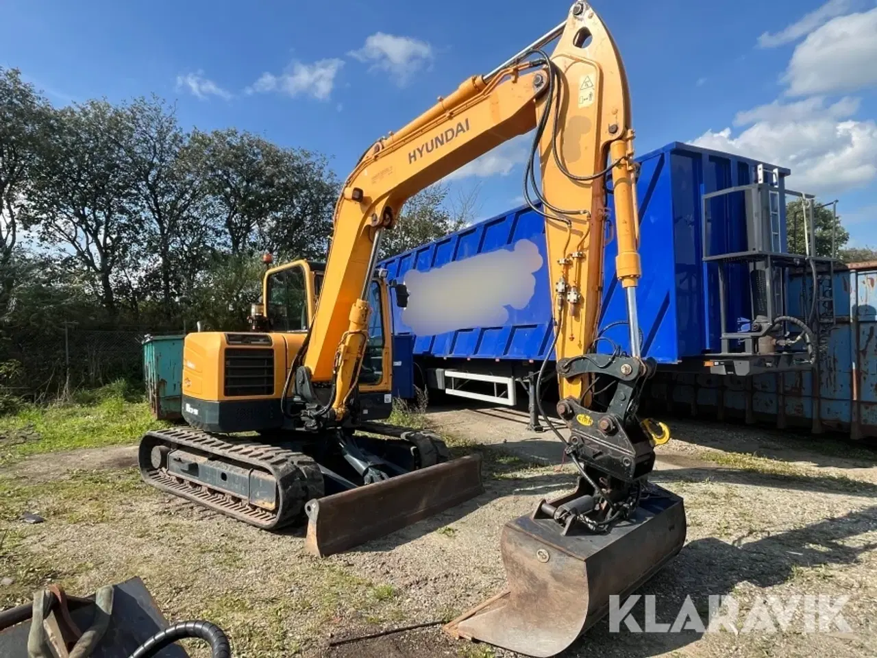 Billede 2 - Gravemaskine Hyundai Robex 80CR-9A med sortergrab og tiltskovl