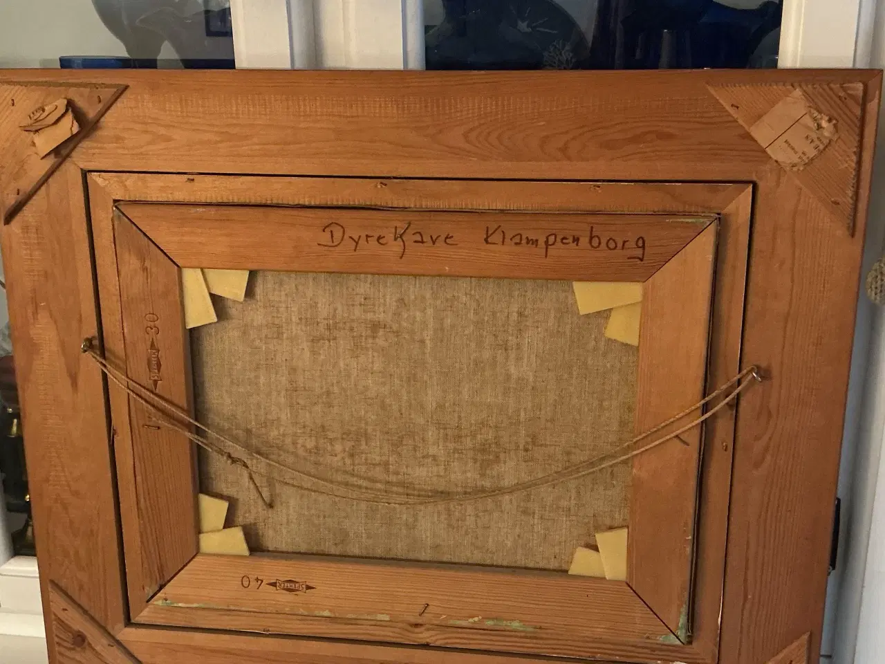 Billede 5 - Oliemaleri af Karl Wolf: Dyrehaven, Klampenborg