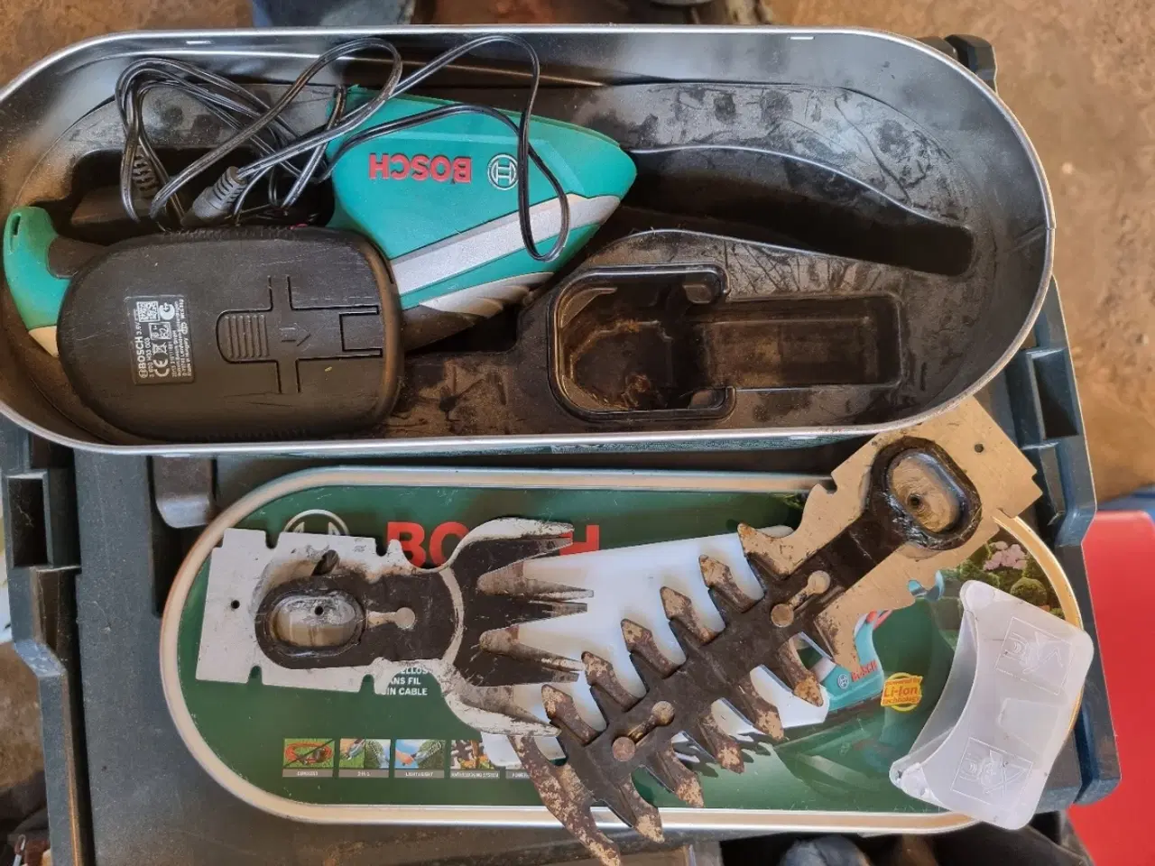 Billede 2 - Bosch multiklipper til finjustering afplæne og hæk