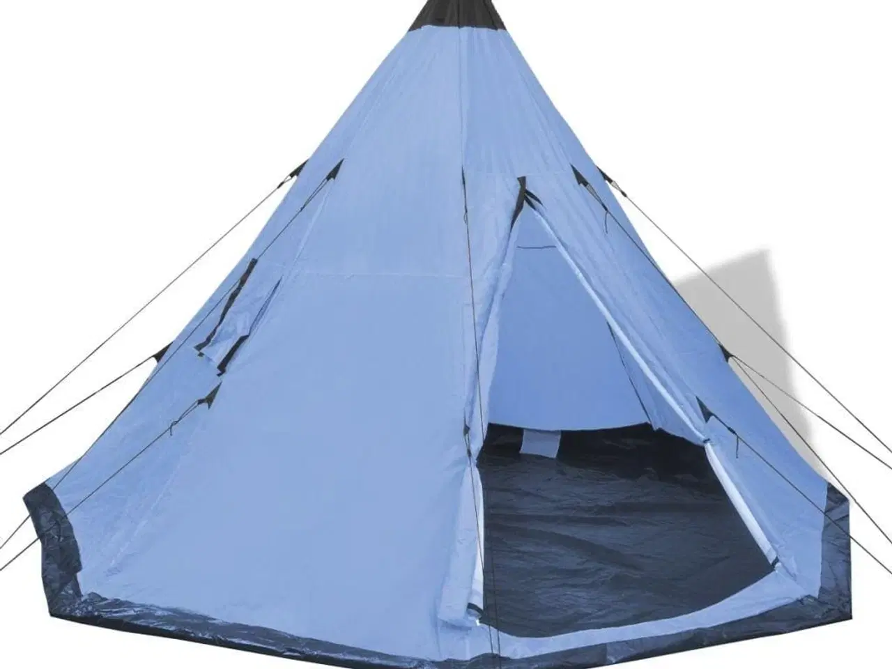 Billede 1 - 4-personers telt blå