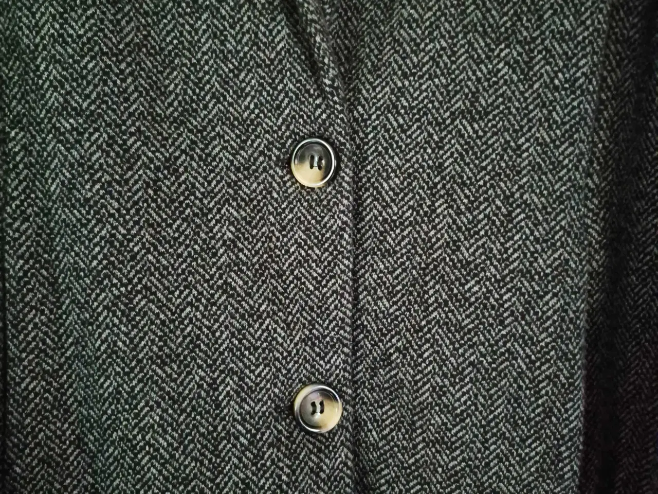 Billede 5 - Pæn gråmeleret blazer 