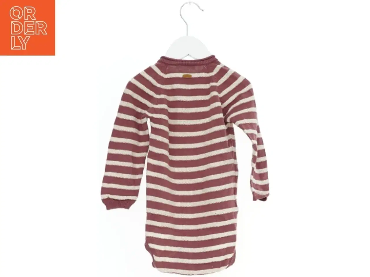 Billede 2 - Strikket bodystocking med striber fra Hust & Claire (str. 80)