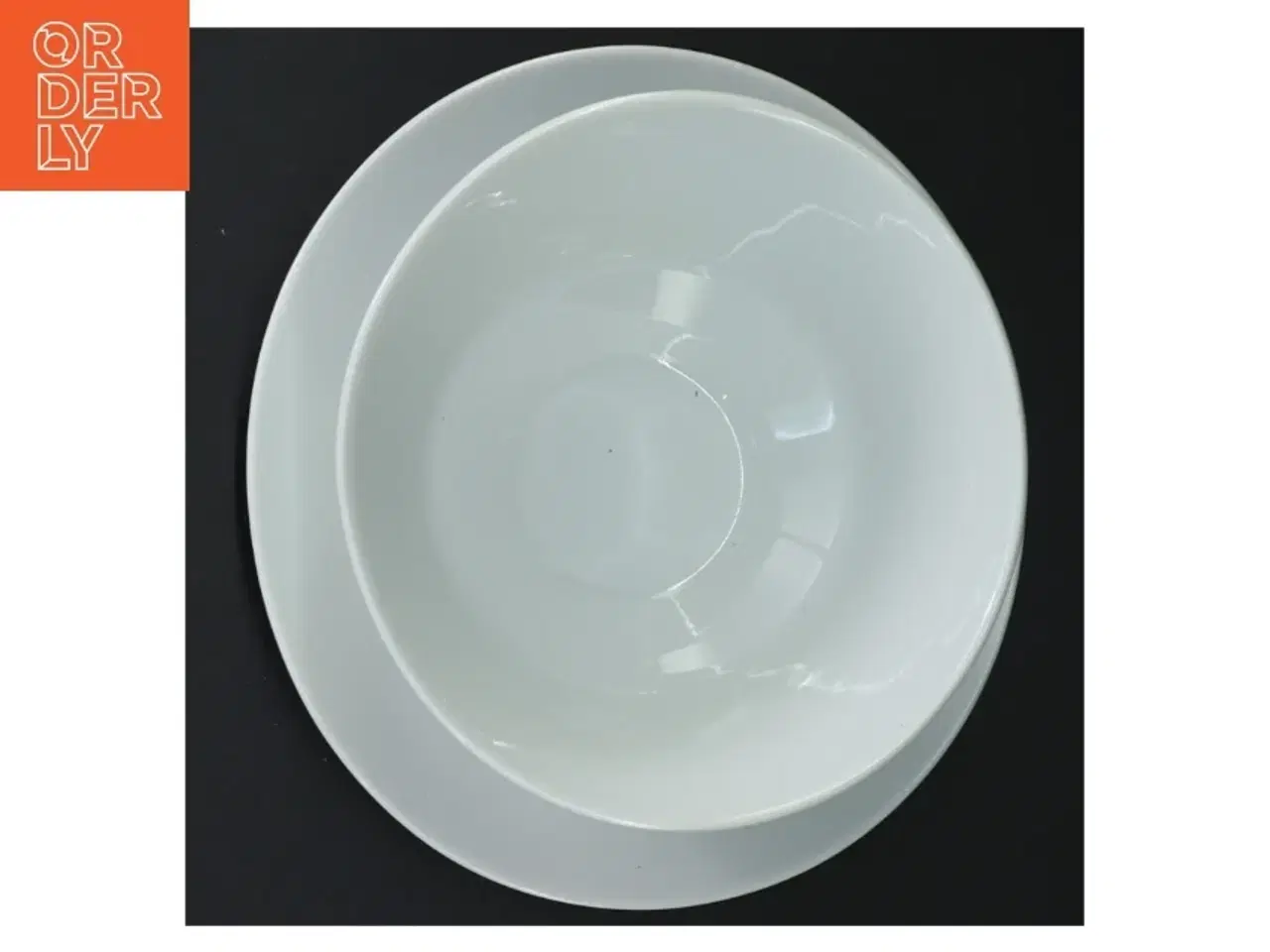 Billede 2 - Porcelænsskål med tallerken fra Bavaria (str. Ø 18 cm)