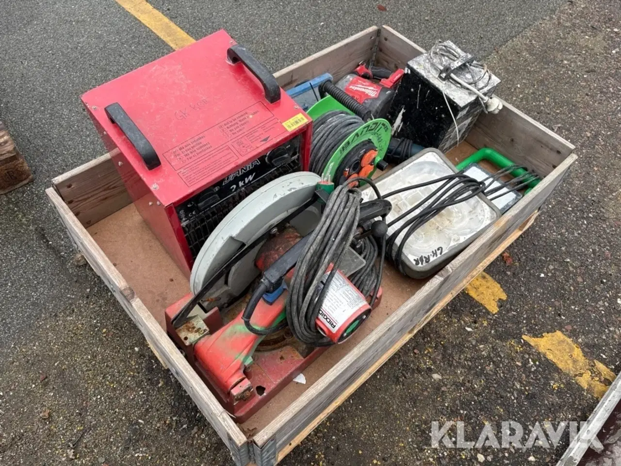 Billede 3 - Håndværktøj, lamper og varmeblæsere