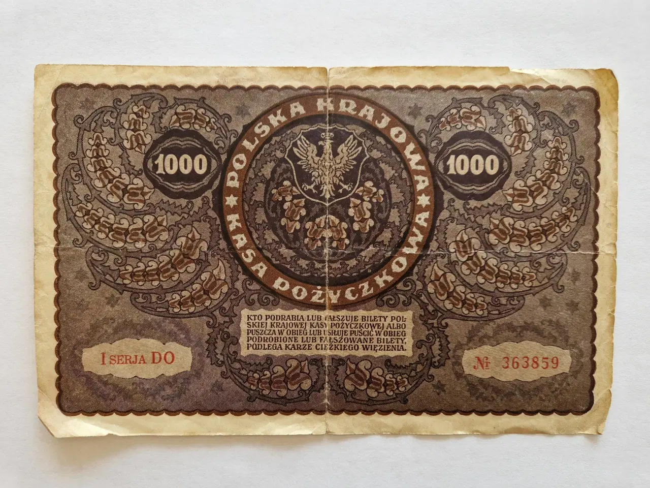 Billede 2 - 1000 Marek 1919 Poland