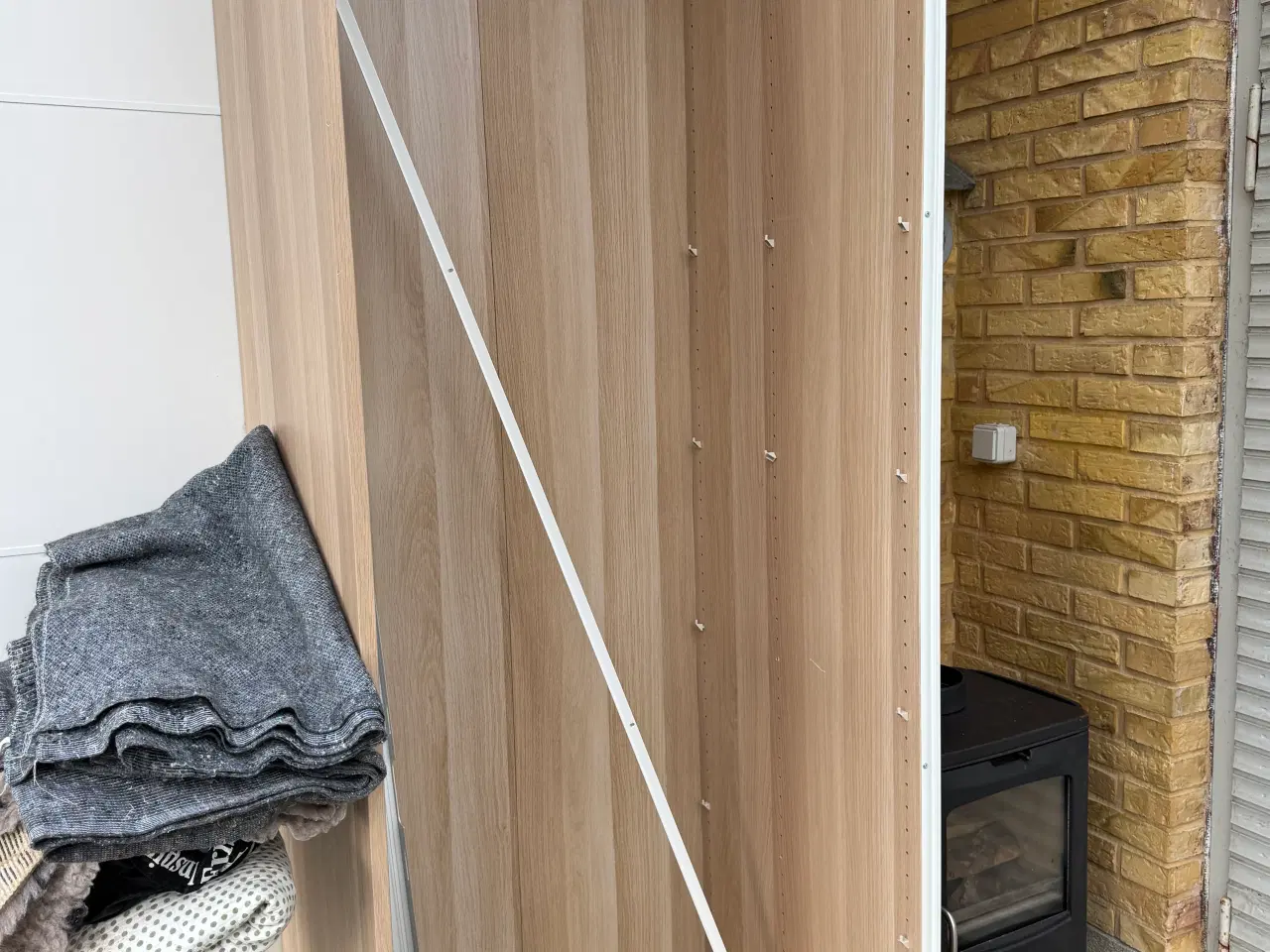 Billede 1 - Pax garderobeskab, samt skydedør 