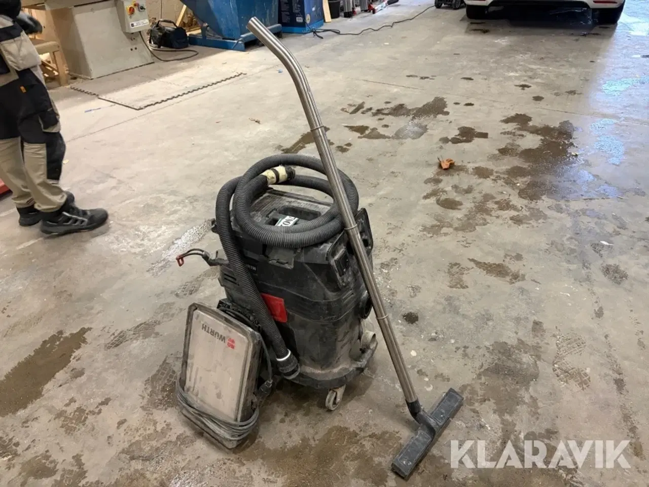 Billede 4 - Støvsuger + arbejde lampe Würth