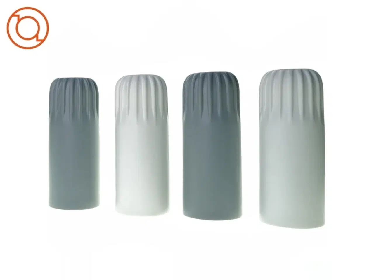 Billede 2 - 4 x vaser fra Grå Grå (str. 24 cm )