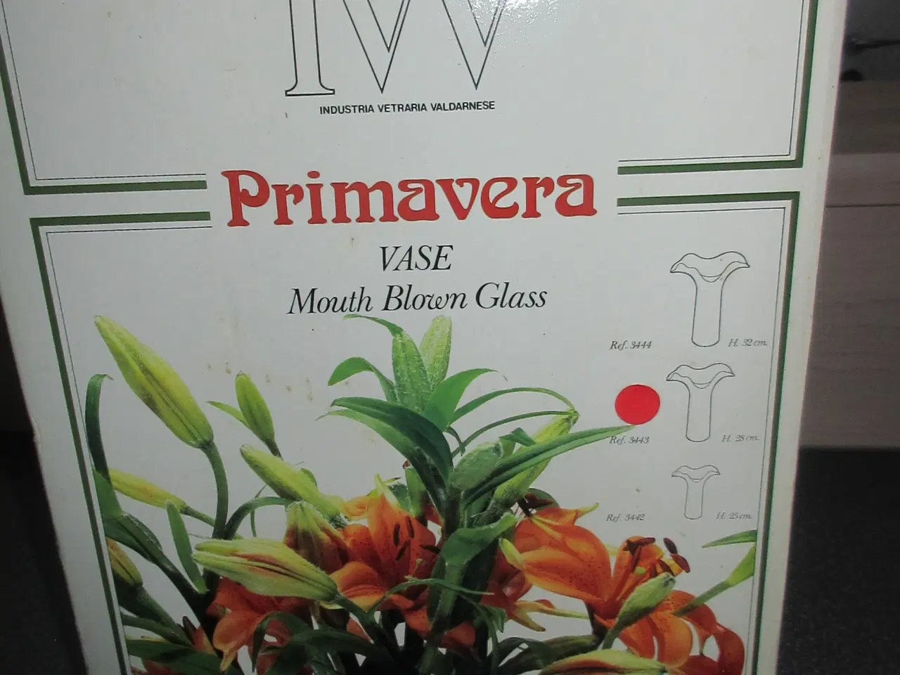 Billede 3 - Vase - IVV Primavera - mundblæst glas
