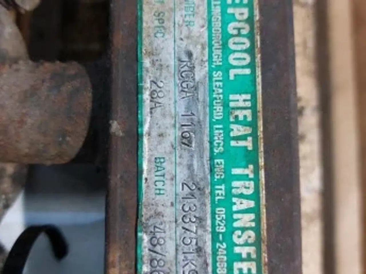 Billede 3 - Massey Ferguson 50HX Oliekøler 1471248M92