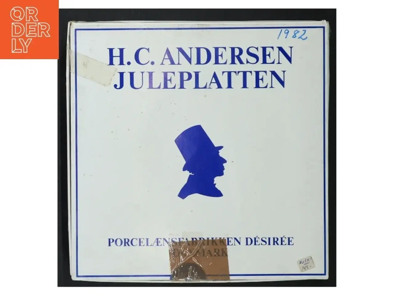 Billede 5 - H.C. Andersen juleplatte 1982 fra Porcelænsfabrikken Désirée (str. Ø 19 cm)