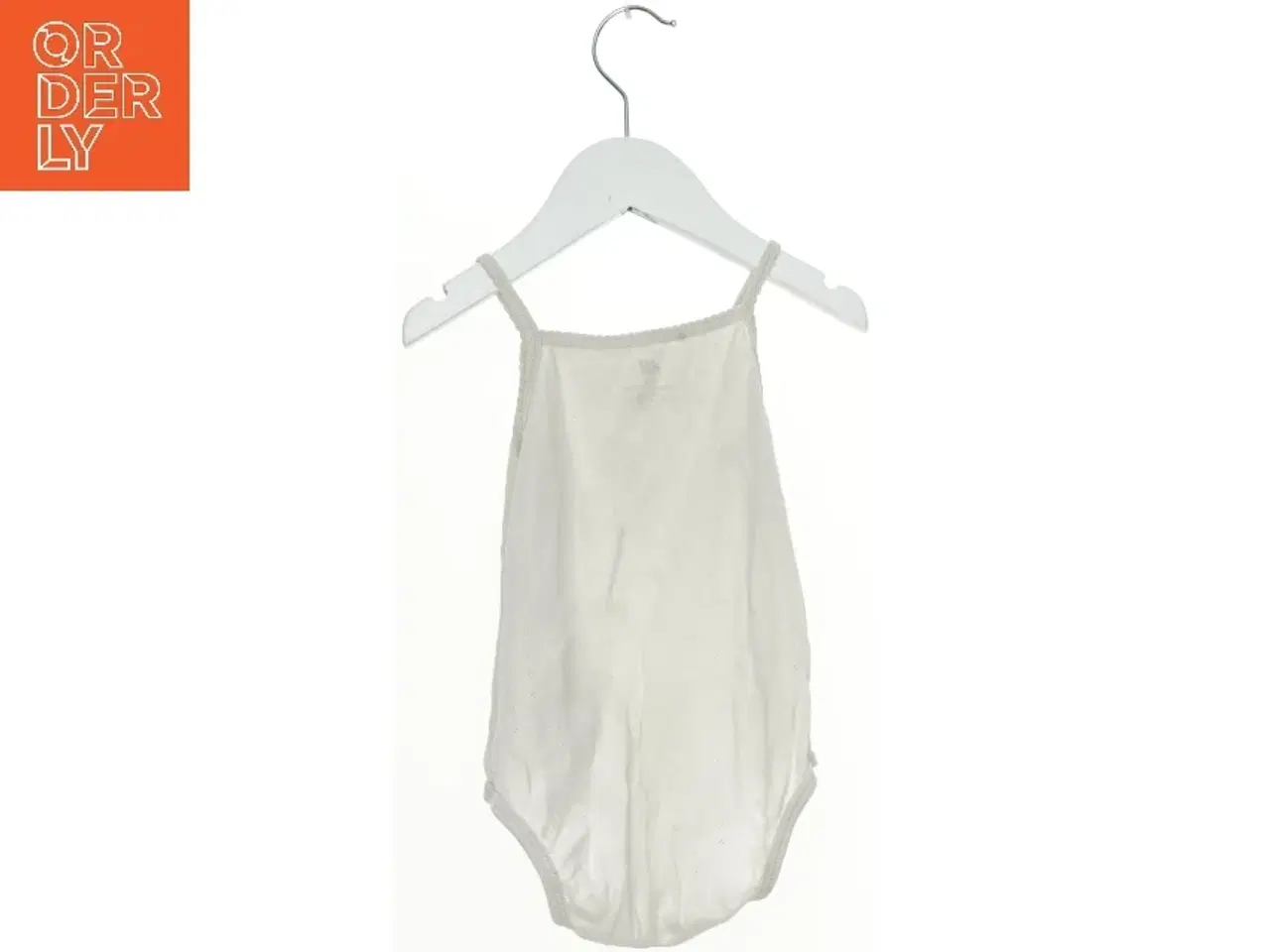 Billede 2 - Hvid bodystocking til baby fra H&M (str. 80)