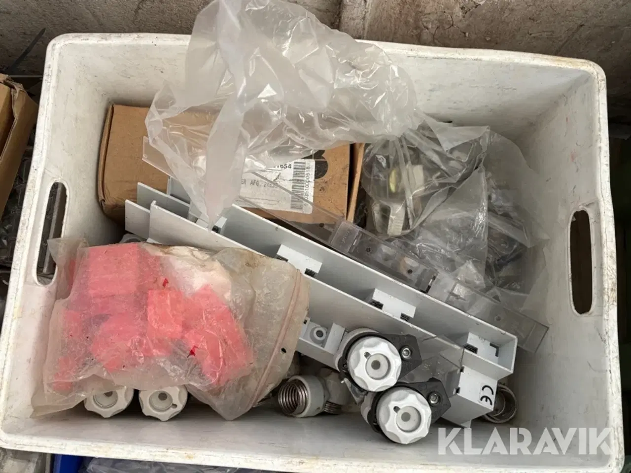 Billede 4 - Elmaterialer blandet lot, 2 paller