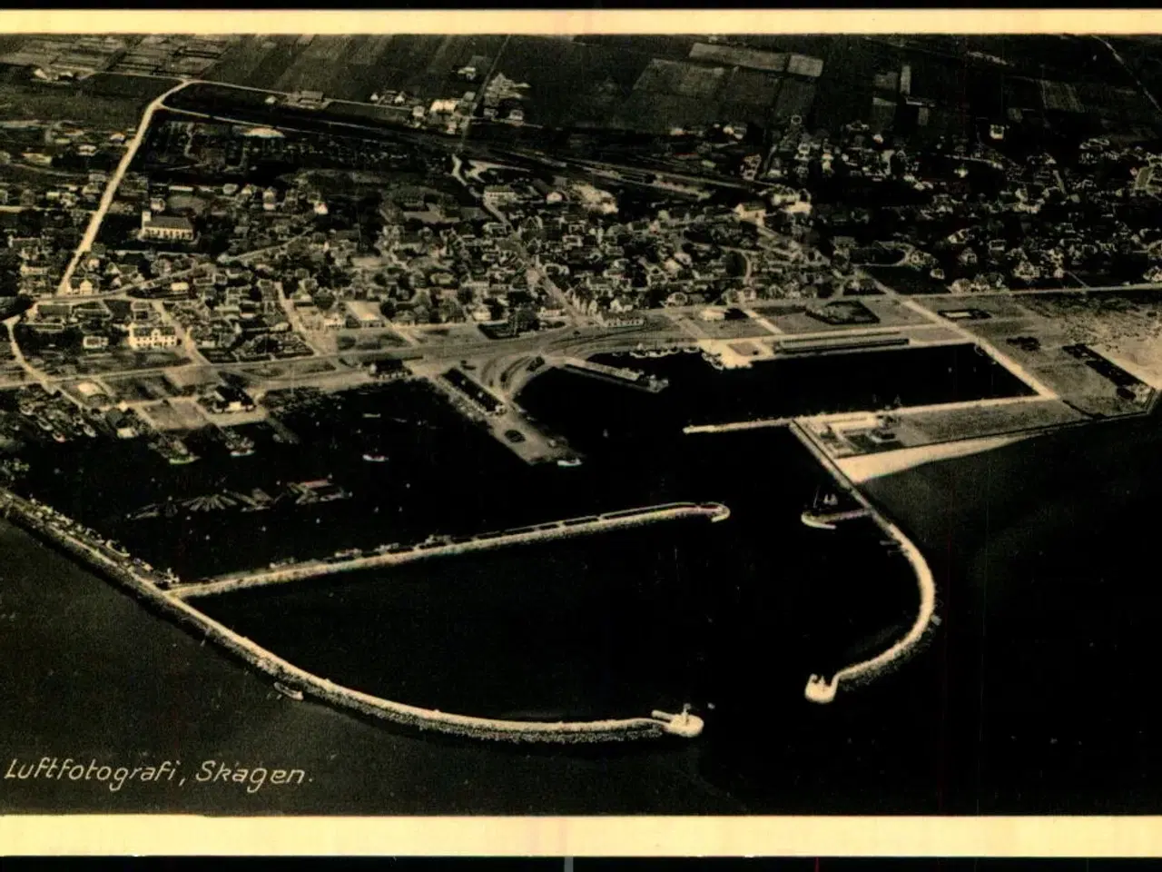 Billede 1 - Luftfotografi -  Skagen - E. Nielsens Bogh. 3624 - Ubrugt