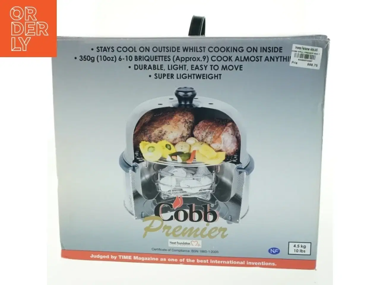 Billede 1 - Cobb Premier grill fra Cobb (str. 4-5 kg)