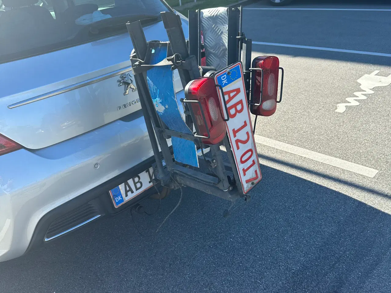 Billede 2 - Cykelholder brugt til monobuggy