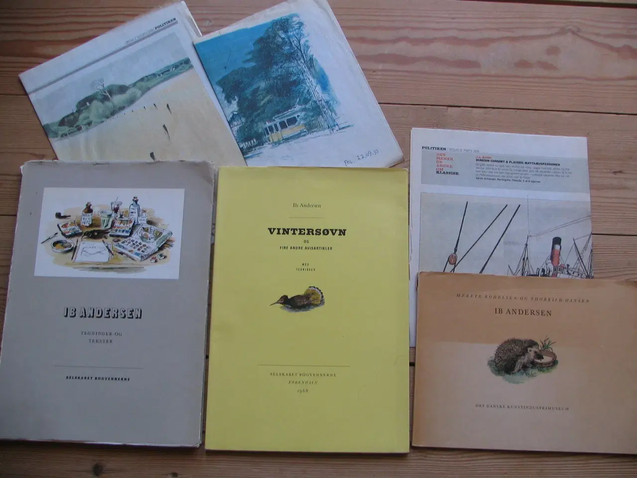 Billede 1 - Ib Andersen (1907-1969), 3 bøger om og af IA