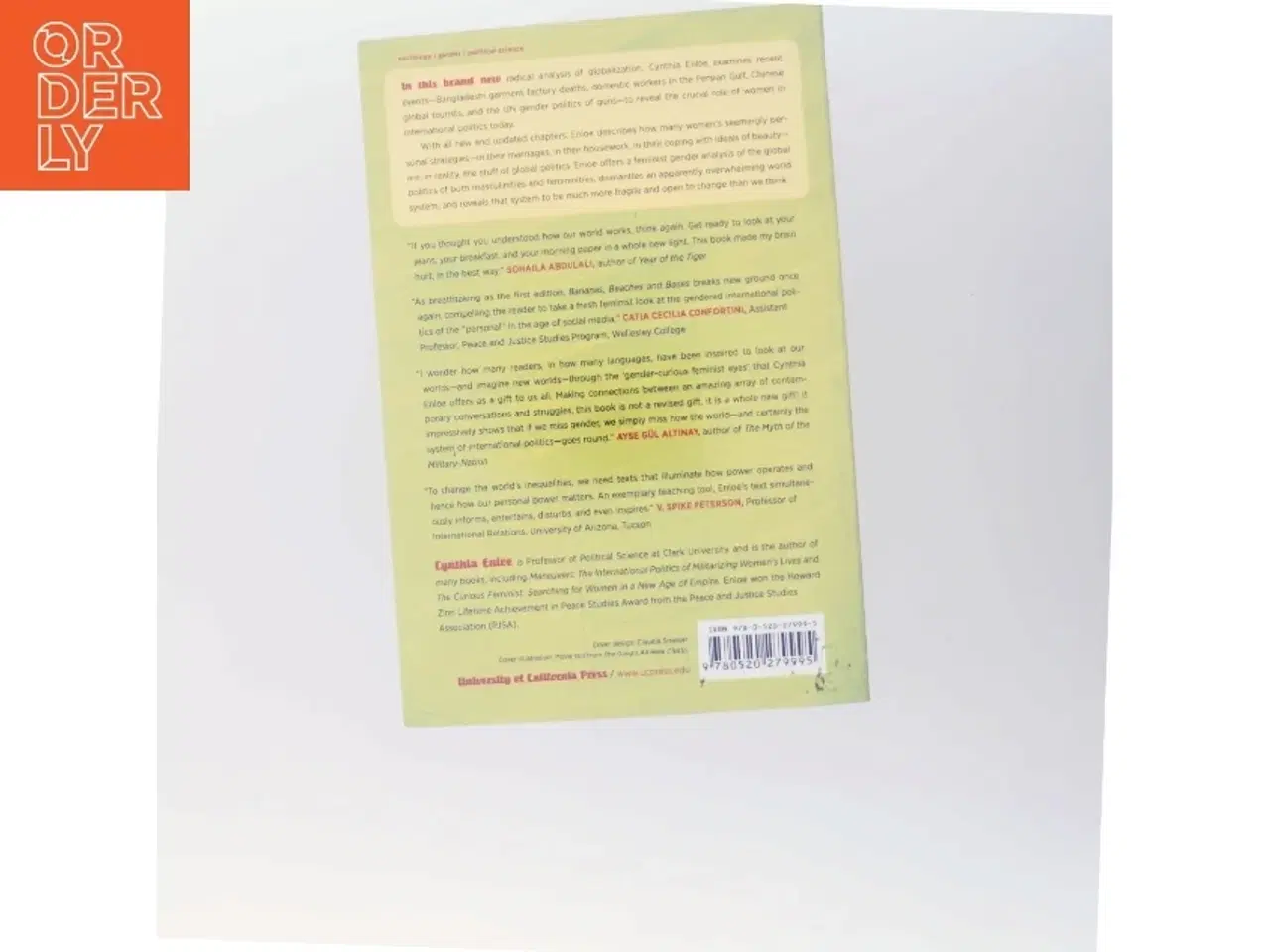 Billede 3 - Bananas, Beaches and Bases : Making Feminist Sense of International Politics af Cynthia Enloe (Bog)
