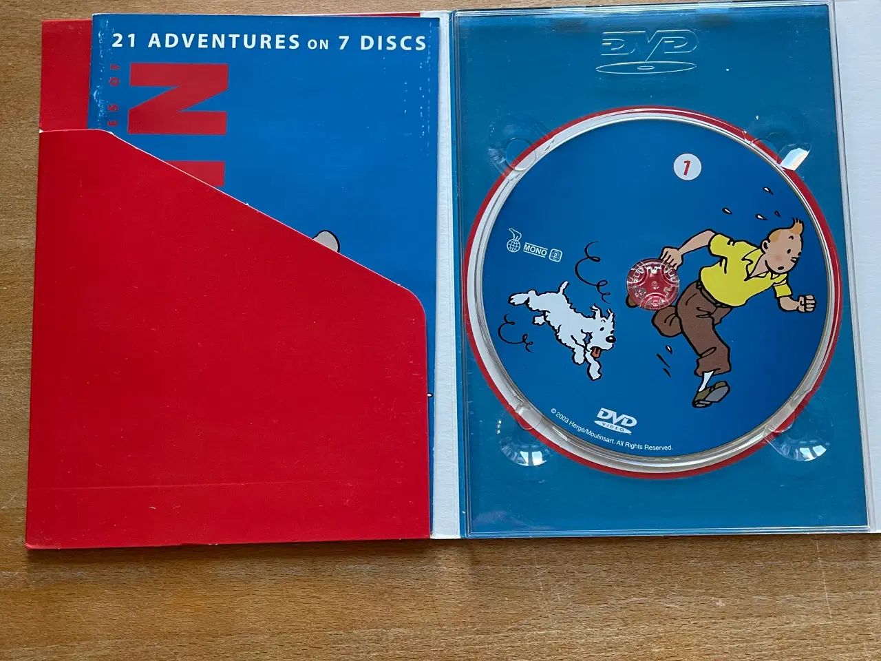 Billede 3 - Tintin 21 Adventures on 7 discs