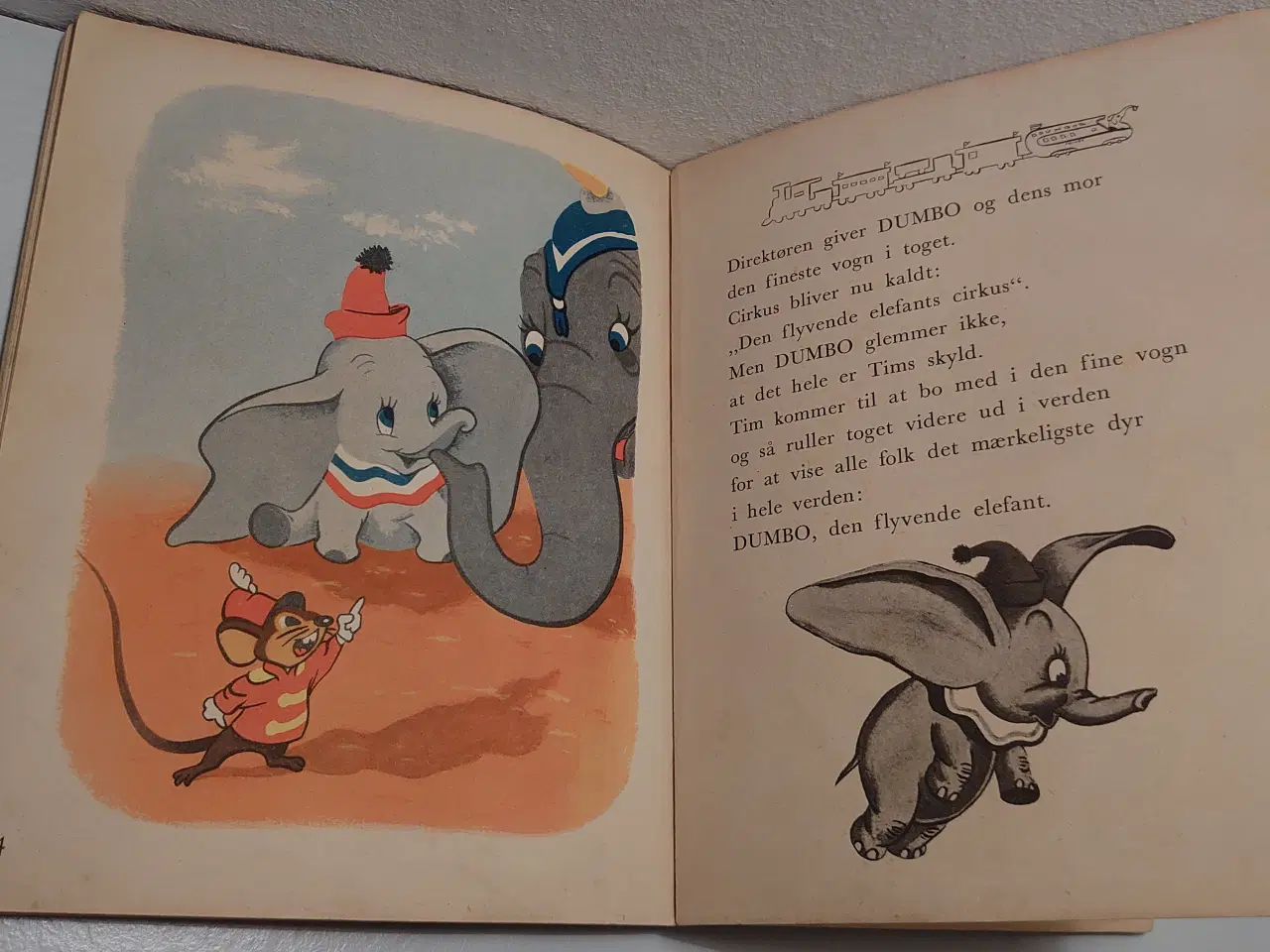 Billede 5 - Walt Disney: Dumbo. Korchs Forlag år 1948