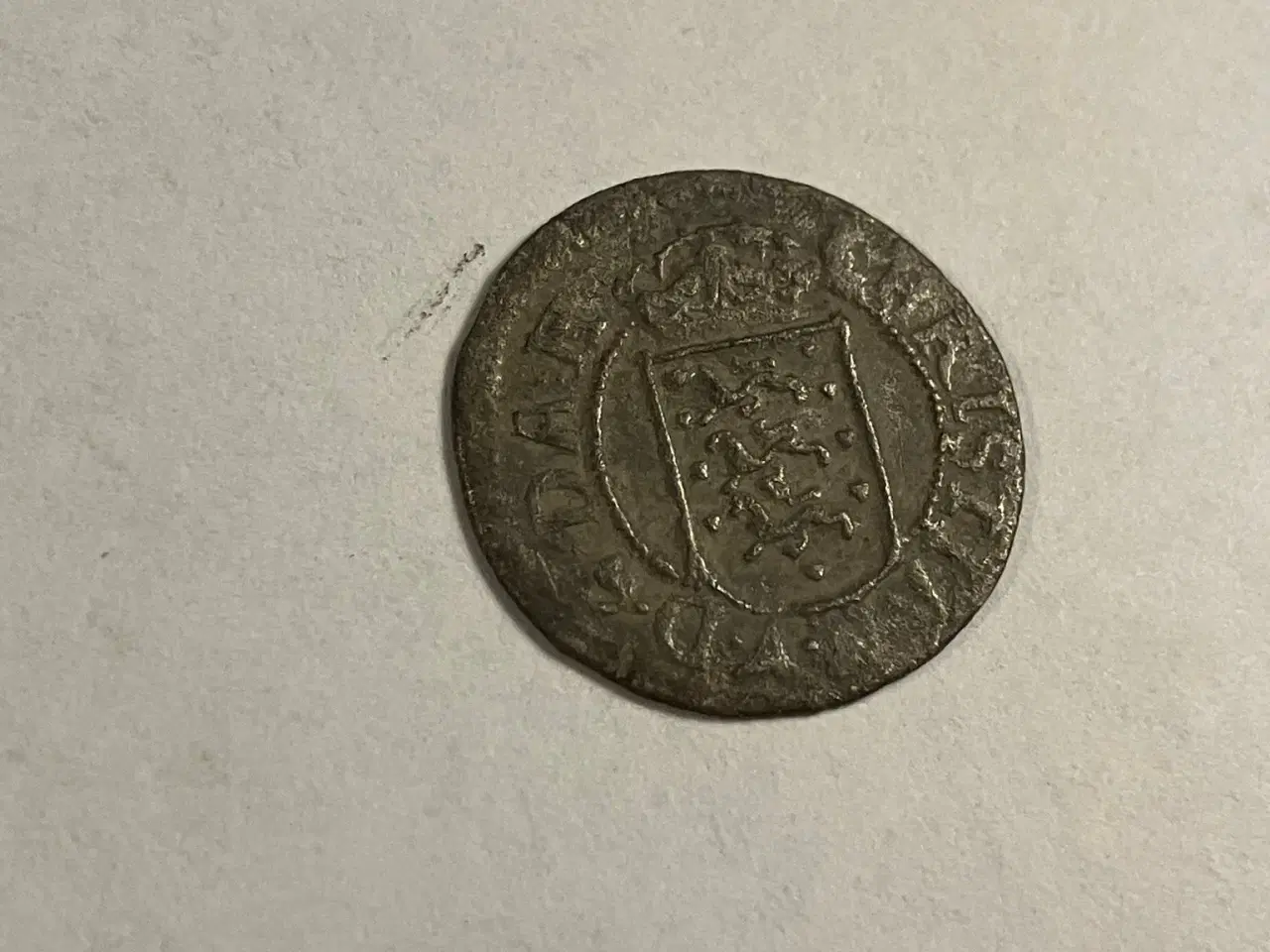 Billede 2 - 1 skilling 1676 Denmark