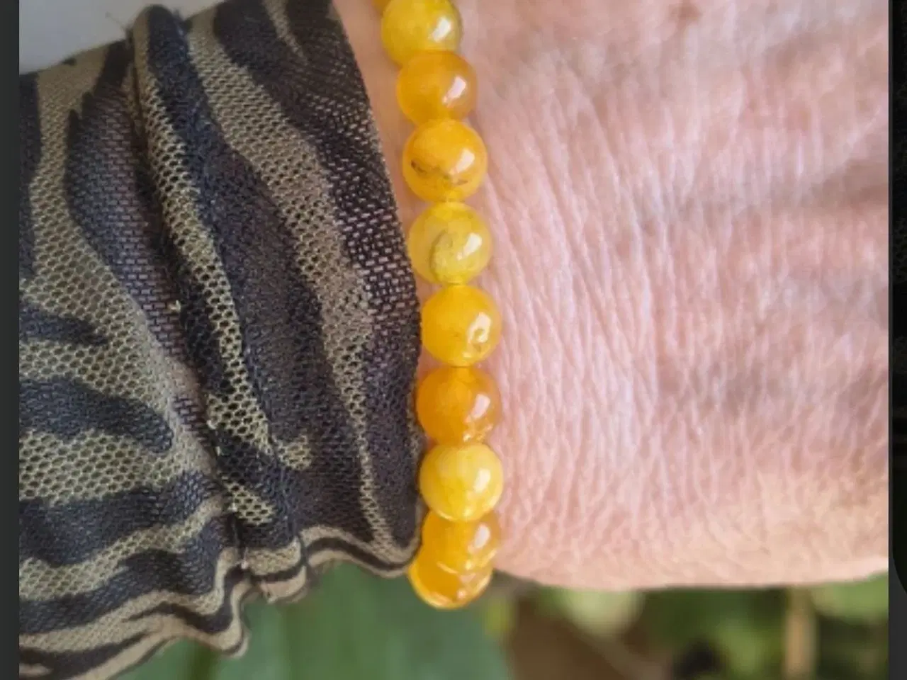Billede 2 - Flot armbånd med jade perler