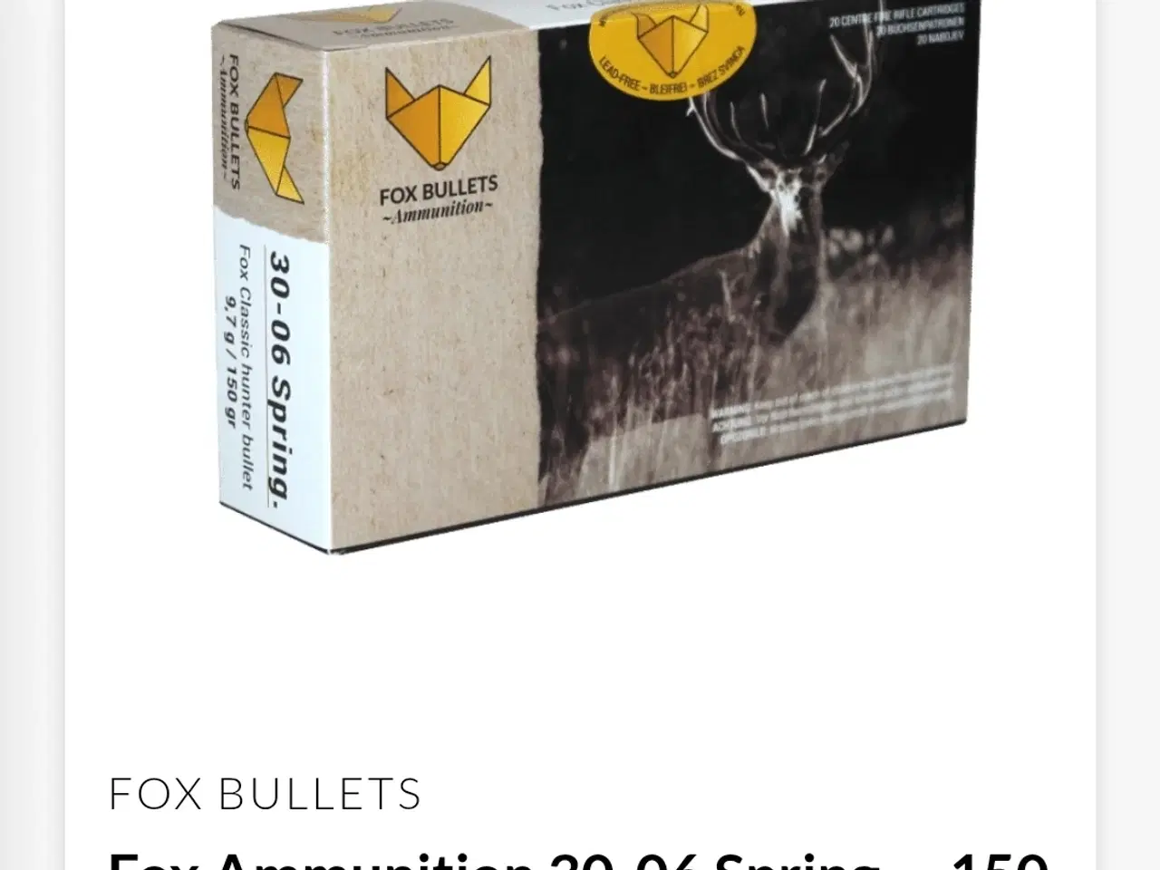 Billede 4 - 30-06 springfield 