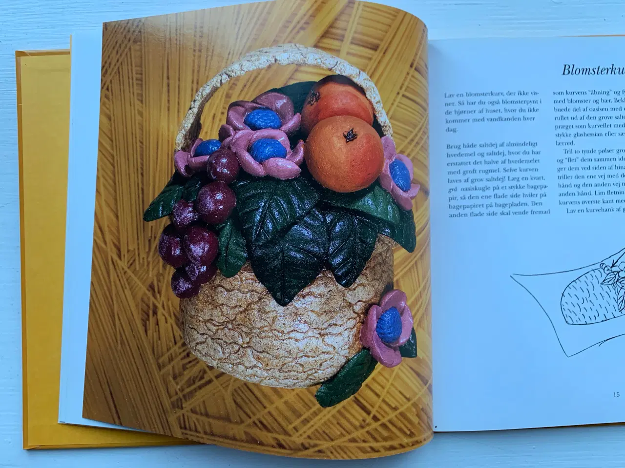 Billede 3 - Blomster i Saltdej af Kirsten Korning