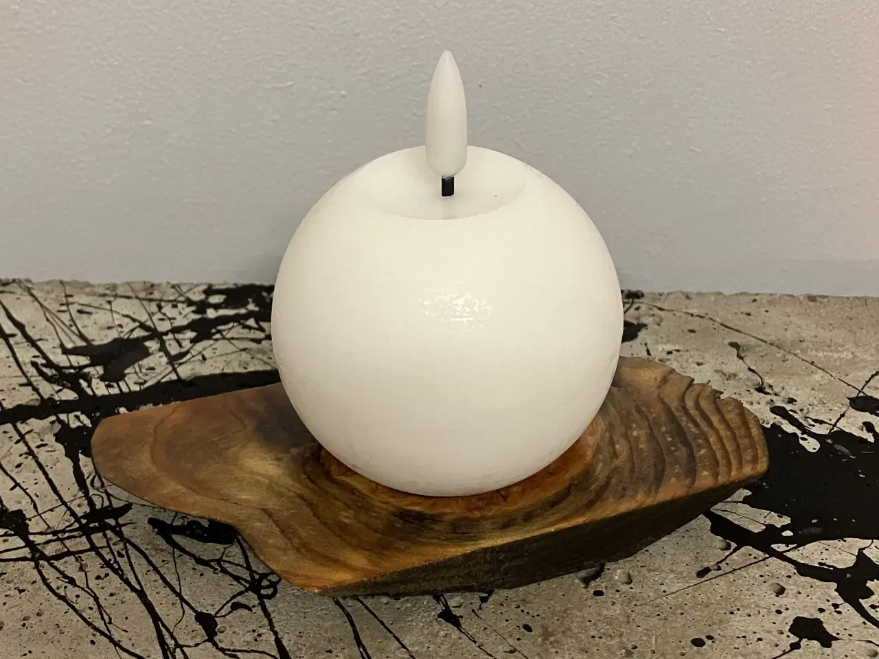 Billede 1 - Bord lysestage i træ