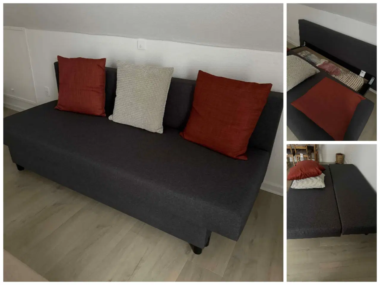 Billede 1 - Sovesofa med lagringsplads 