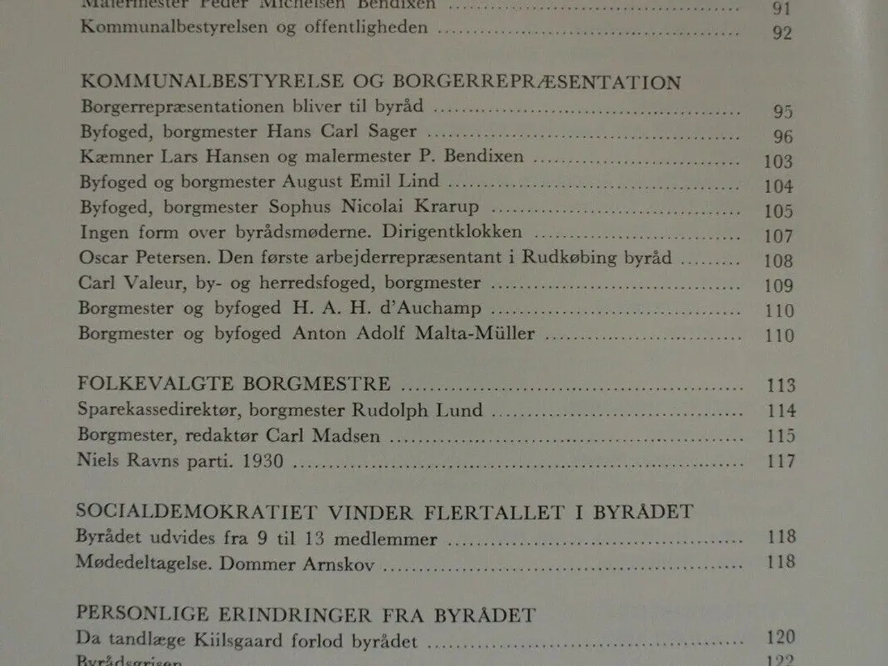 Billede 4 - rudkøbing topografi og bystyre 1287-1974 4. del, a