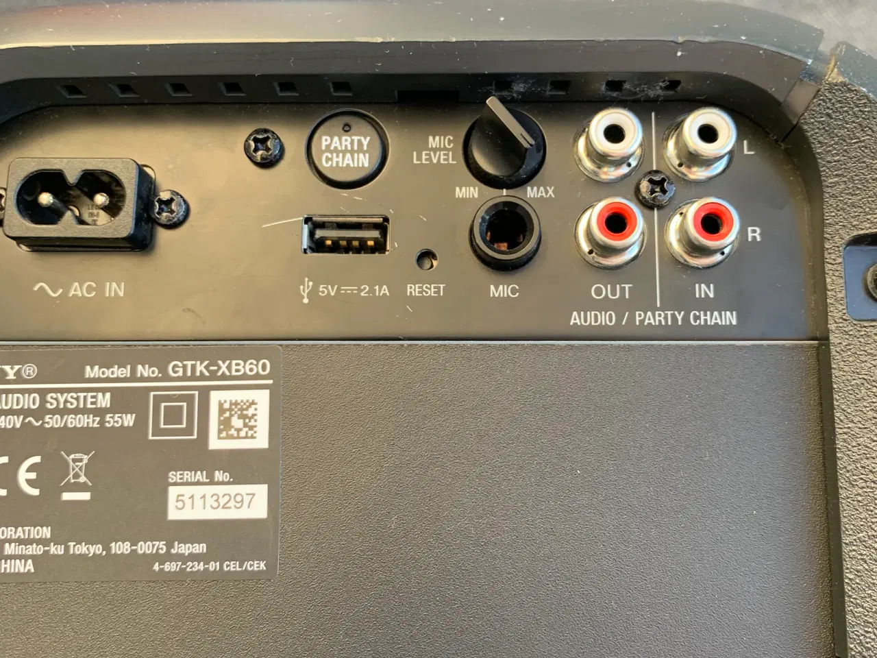 Billede 6 - Højtaler, Sony GTK XB-60