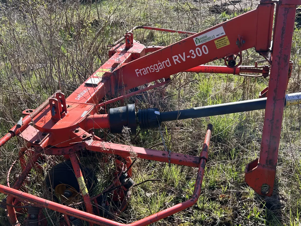 Billede 1 - Fransgaard rive/vender to rotorer