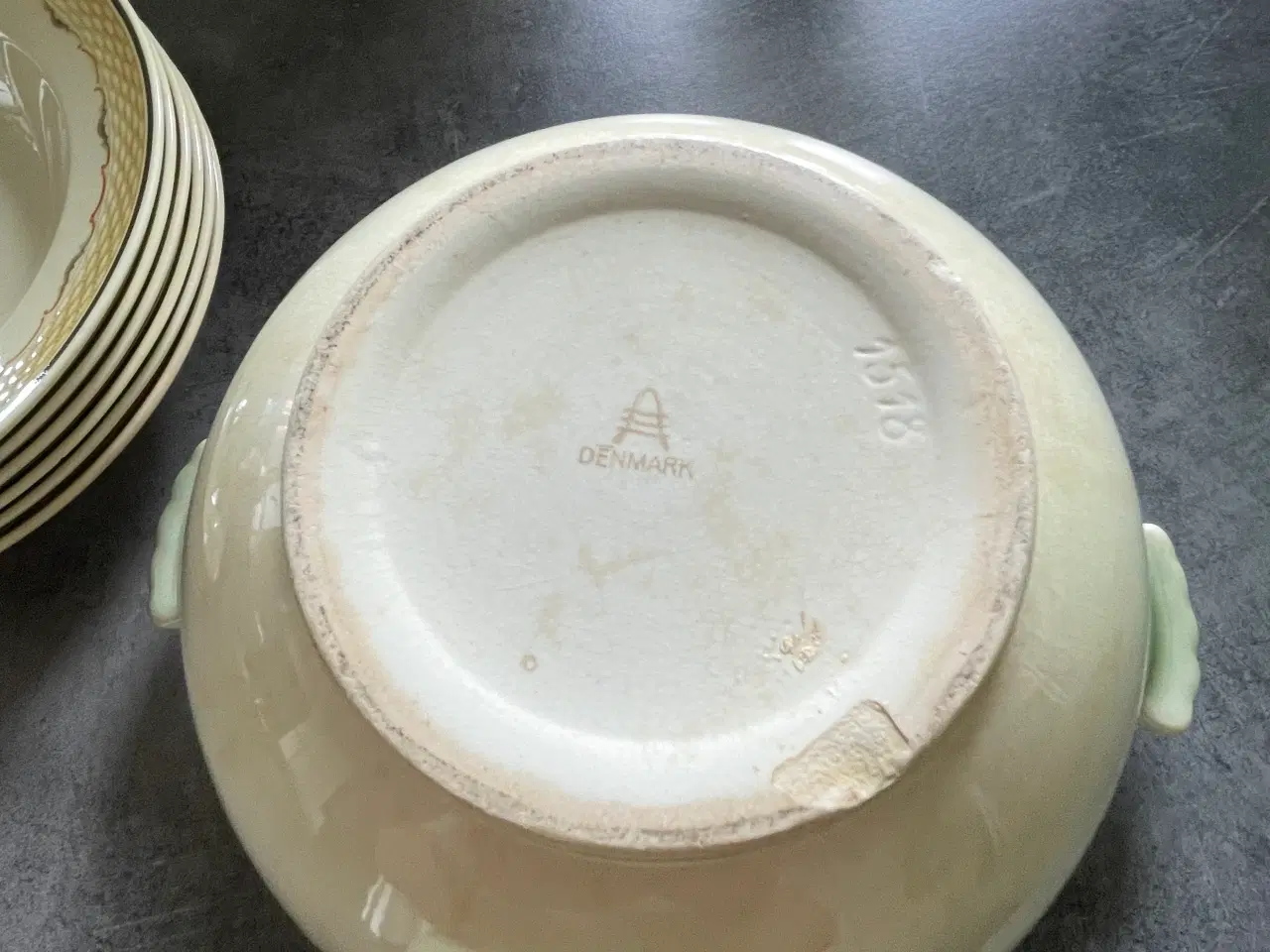 Billede 6 - Morgenfruestel, dybe tallerkner, suppeterrin 