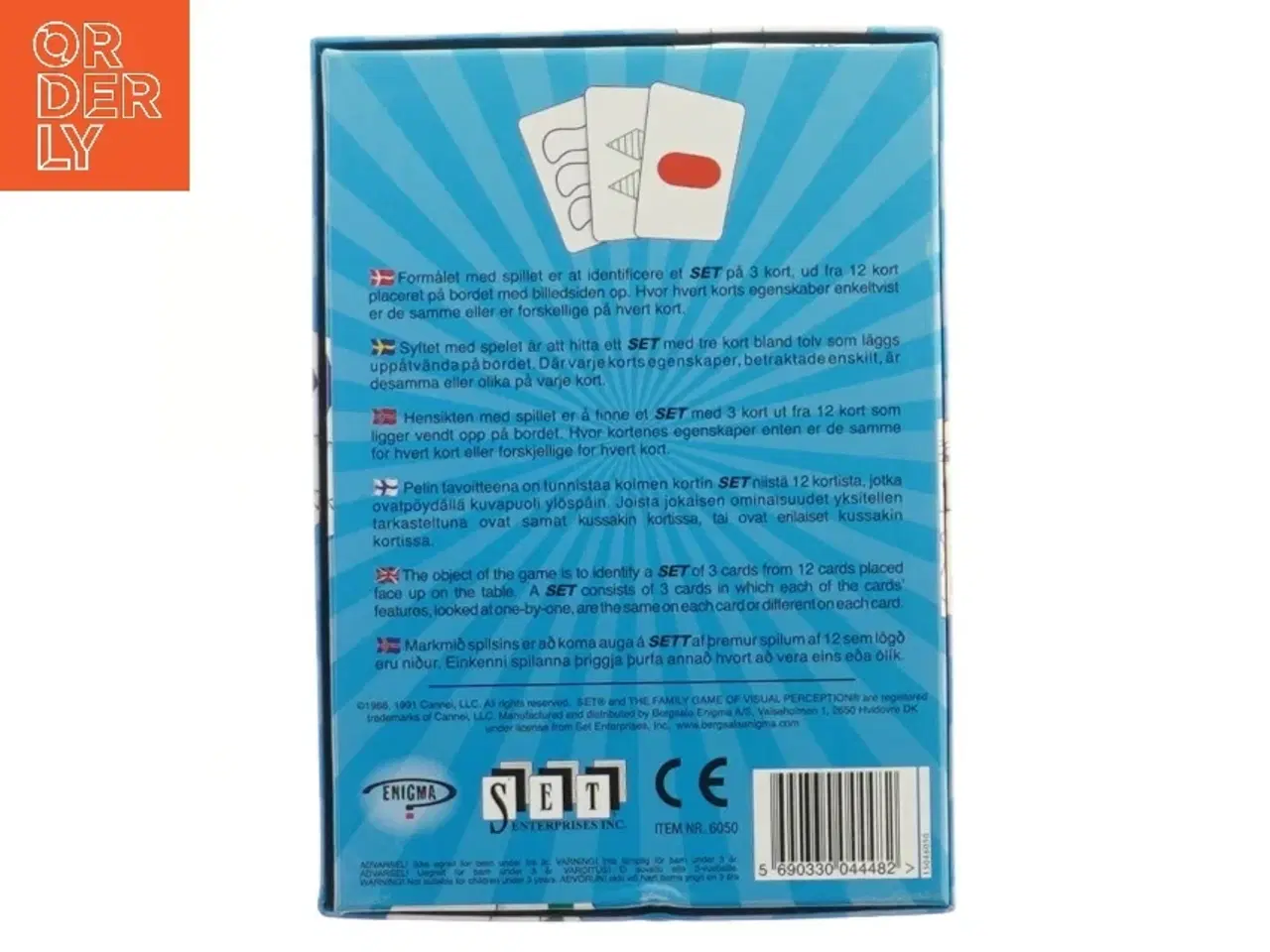 Billede 3 - Set kortspil fra Enigma (str. 18x13 cm)