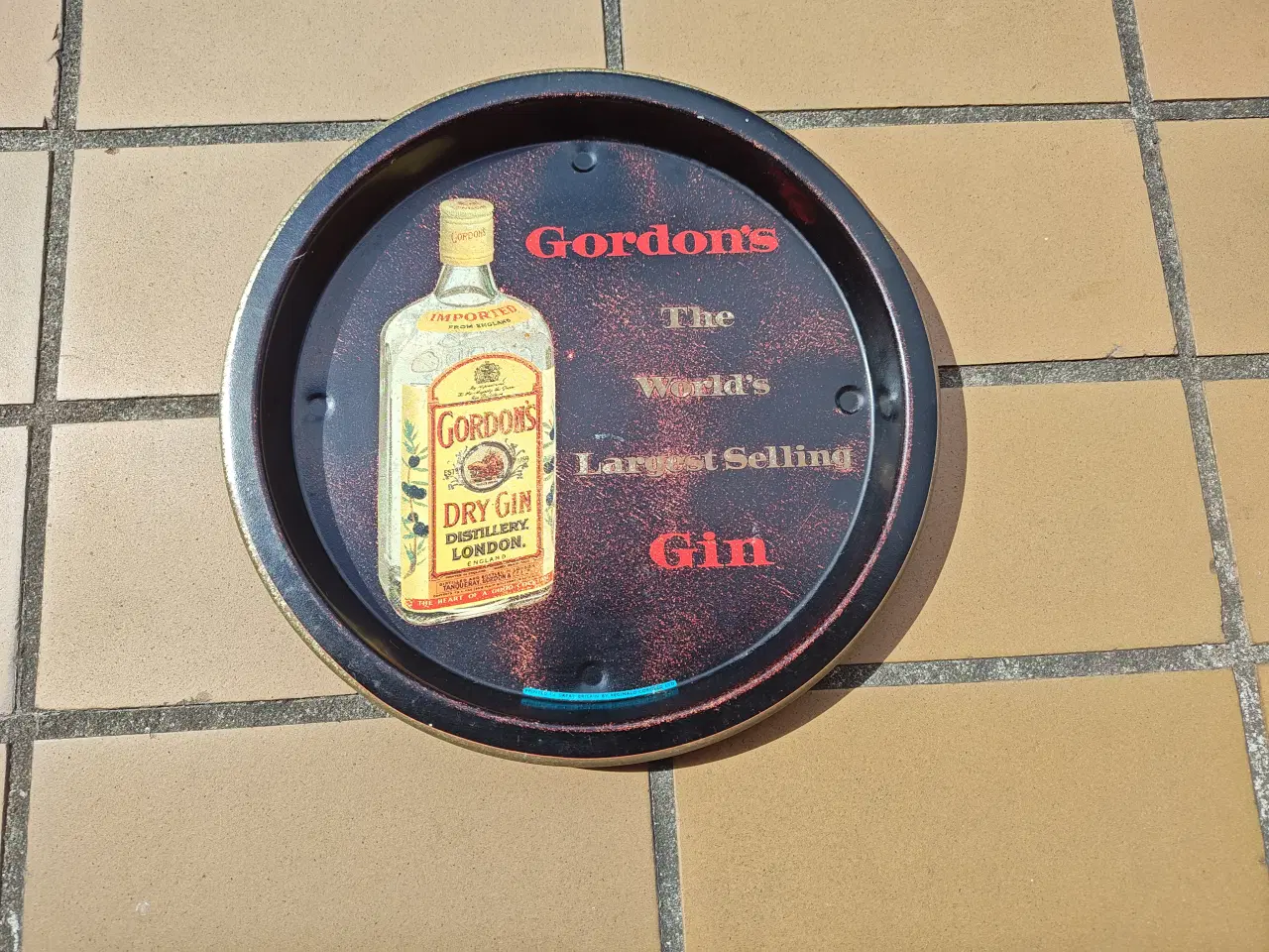 Billede 1 - Gordons Gin Serverings Bakke