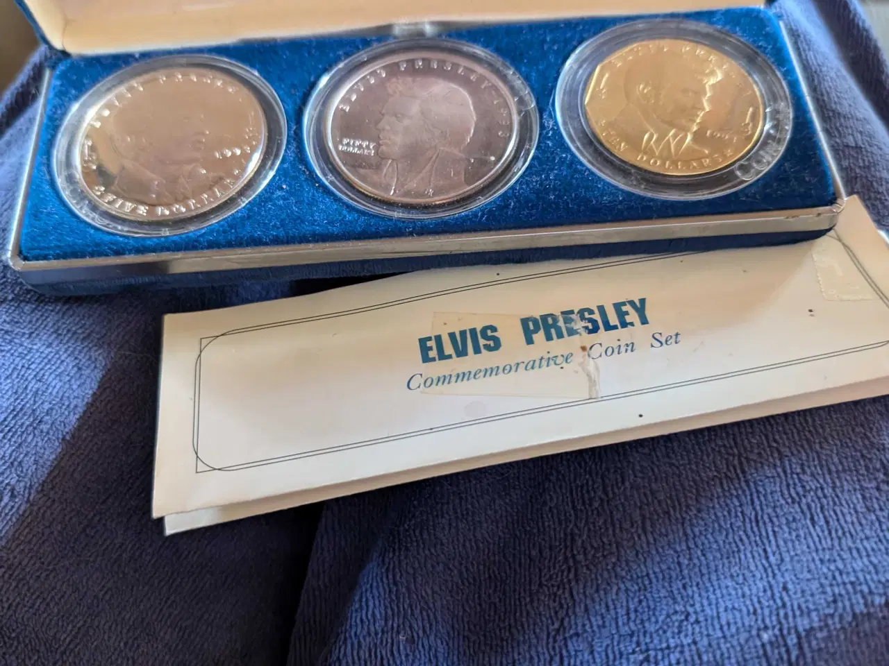 Billede 1 - Elvis Presley mønter 