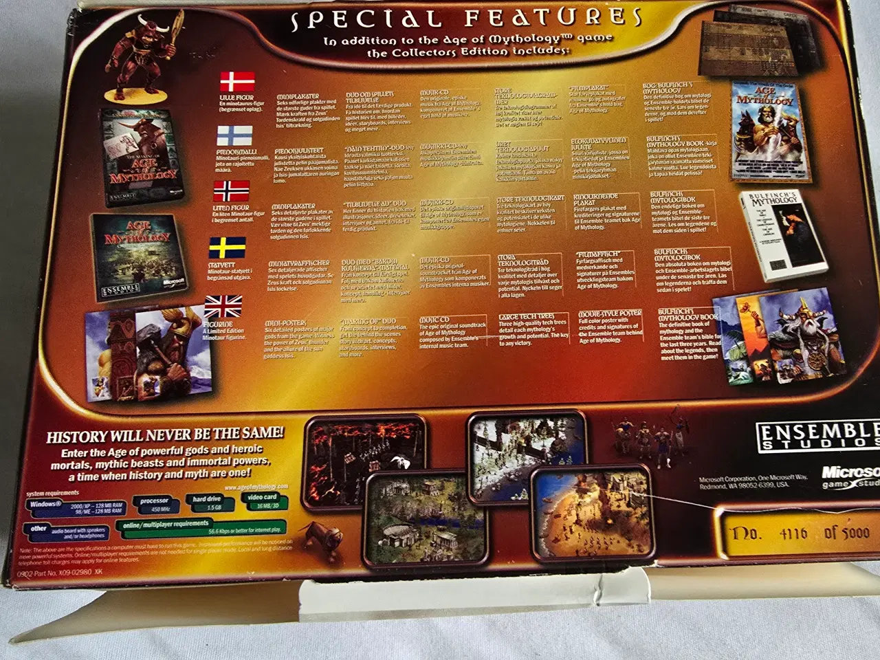 Billede 2 - Age of Mythology Collector's Edition 