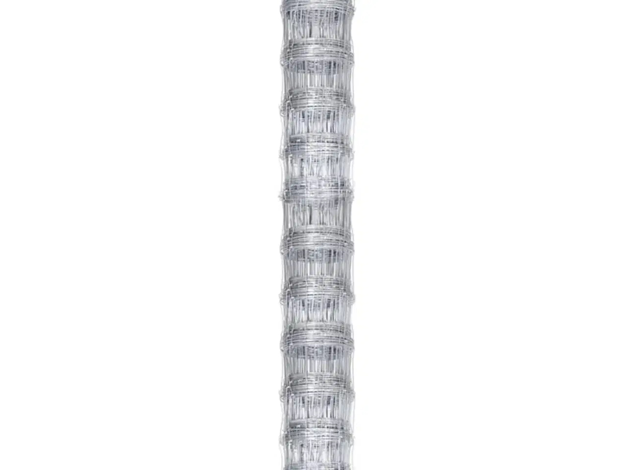 Billede 2 - Havehegn 50x1,25 m galvaniseret stål sølvfarvet