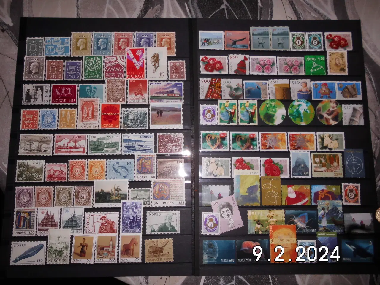 Billede 1 - frimærker norge