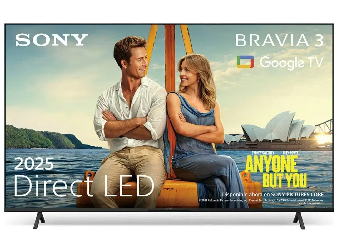 Billede 1 - Smart TV Sony 43" K43S35BP - 4K Ultra HD LED med HDR og Dolby Vision
