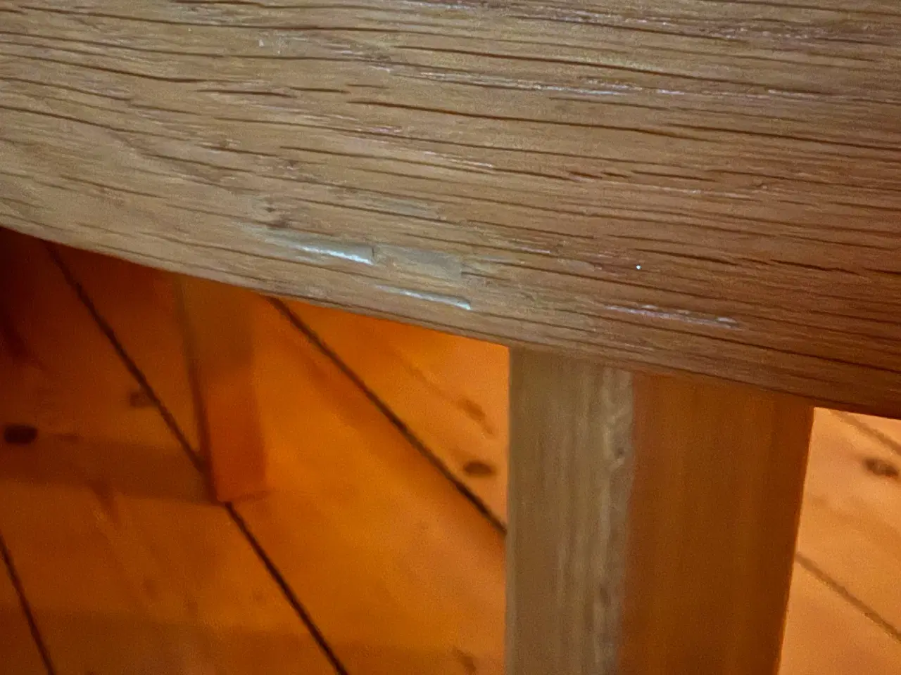 Billede 4 - Sofabord i massiv egetræ