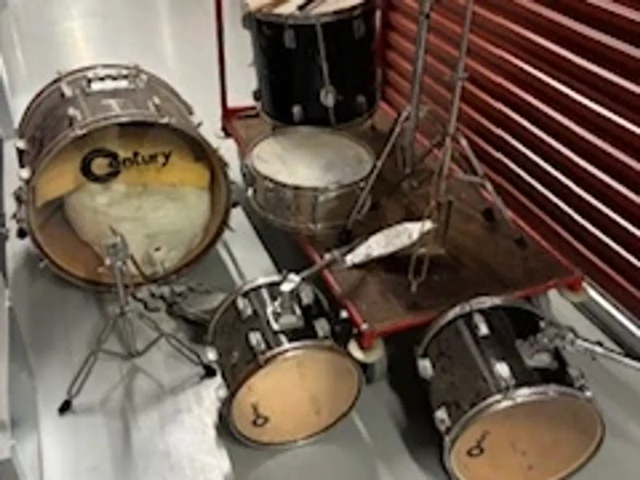 Billede 1 - Komplet Trommesæt sælges