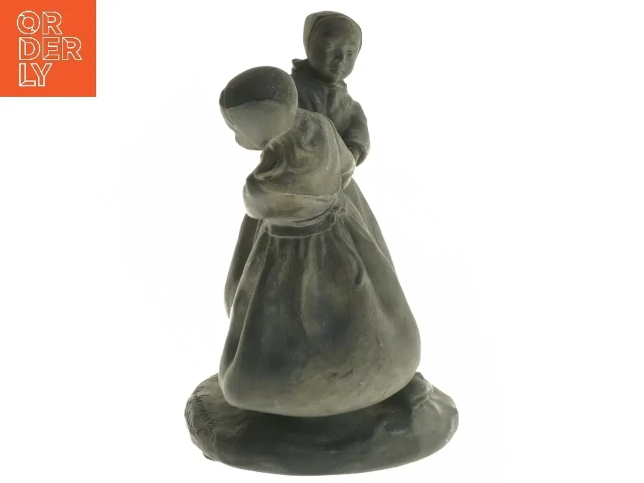 Billede 2 - Figur af to dansende kvinder (str. 14x14x10 cm)
