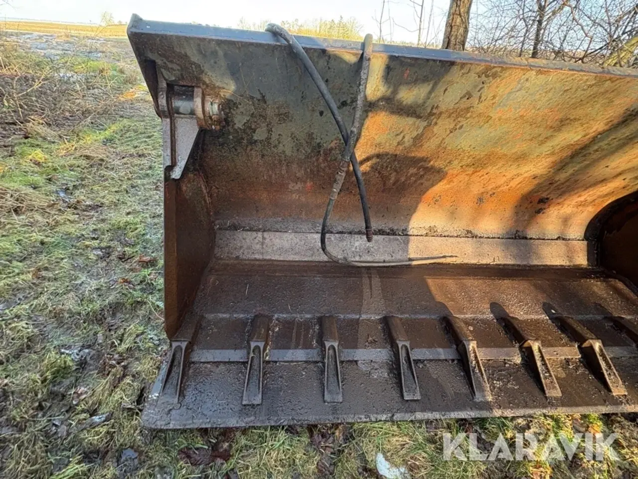 Billede 8 - Skovl med frisk skær passer til gravmaaskine 2.5 meter