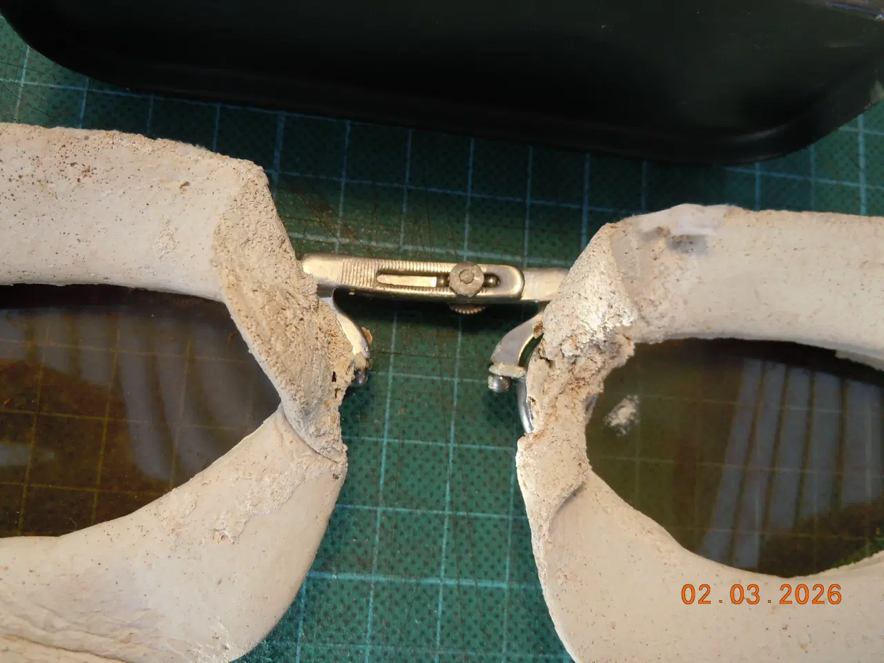 Billede 6 - Militære motorbriller , ubrugte i blikæsker.