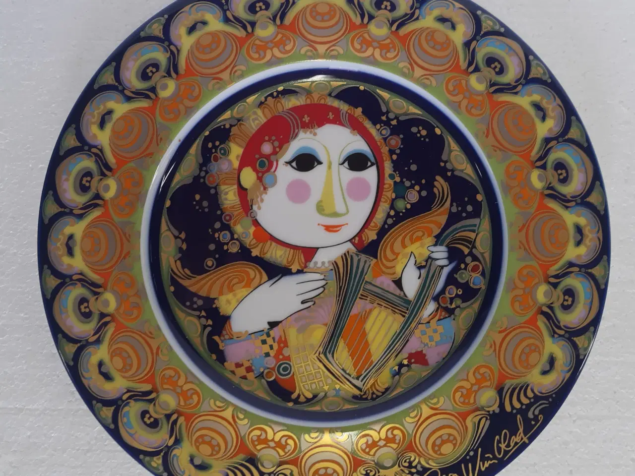 Billede 1 - Bjørn Wiinblad, Juleplatte fra 1978.