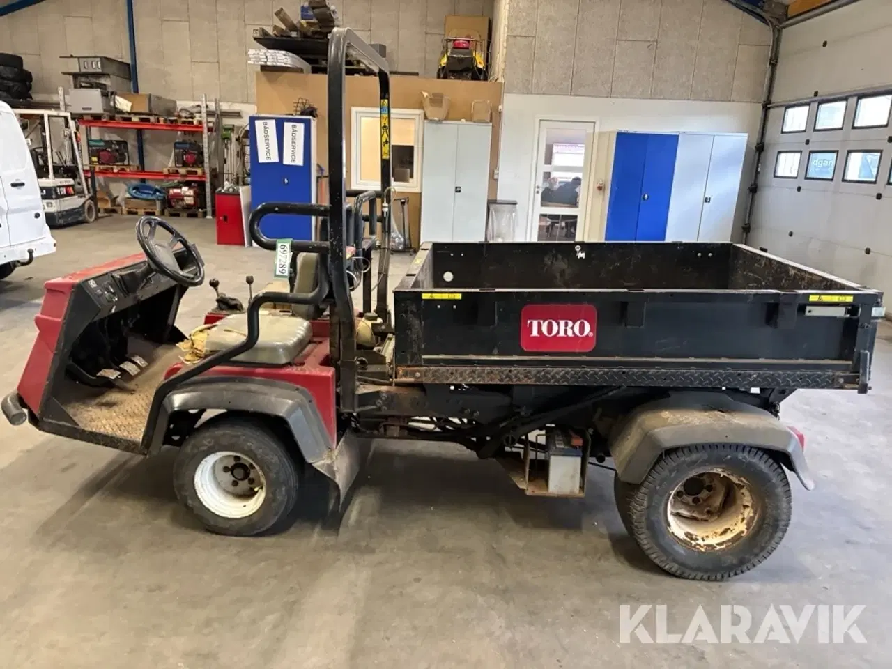 Billede 12 - Redskabsvogn Toro Workman 07303