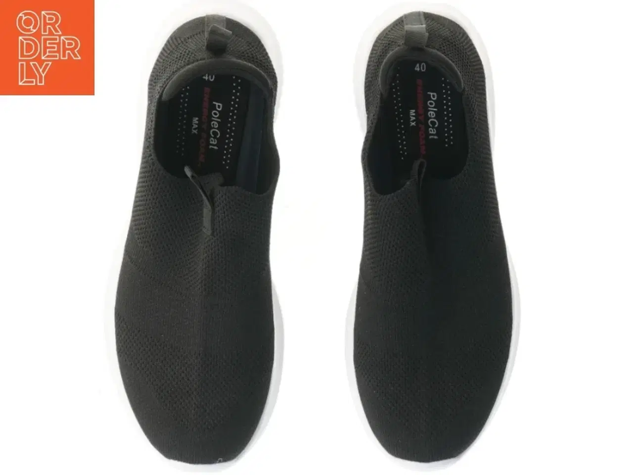 Billede 3 - Sort slip-on sneakers, str. 40 (str. 40 )